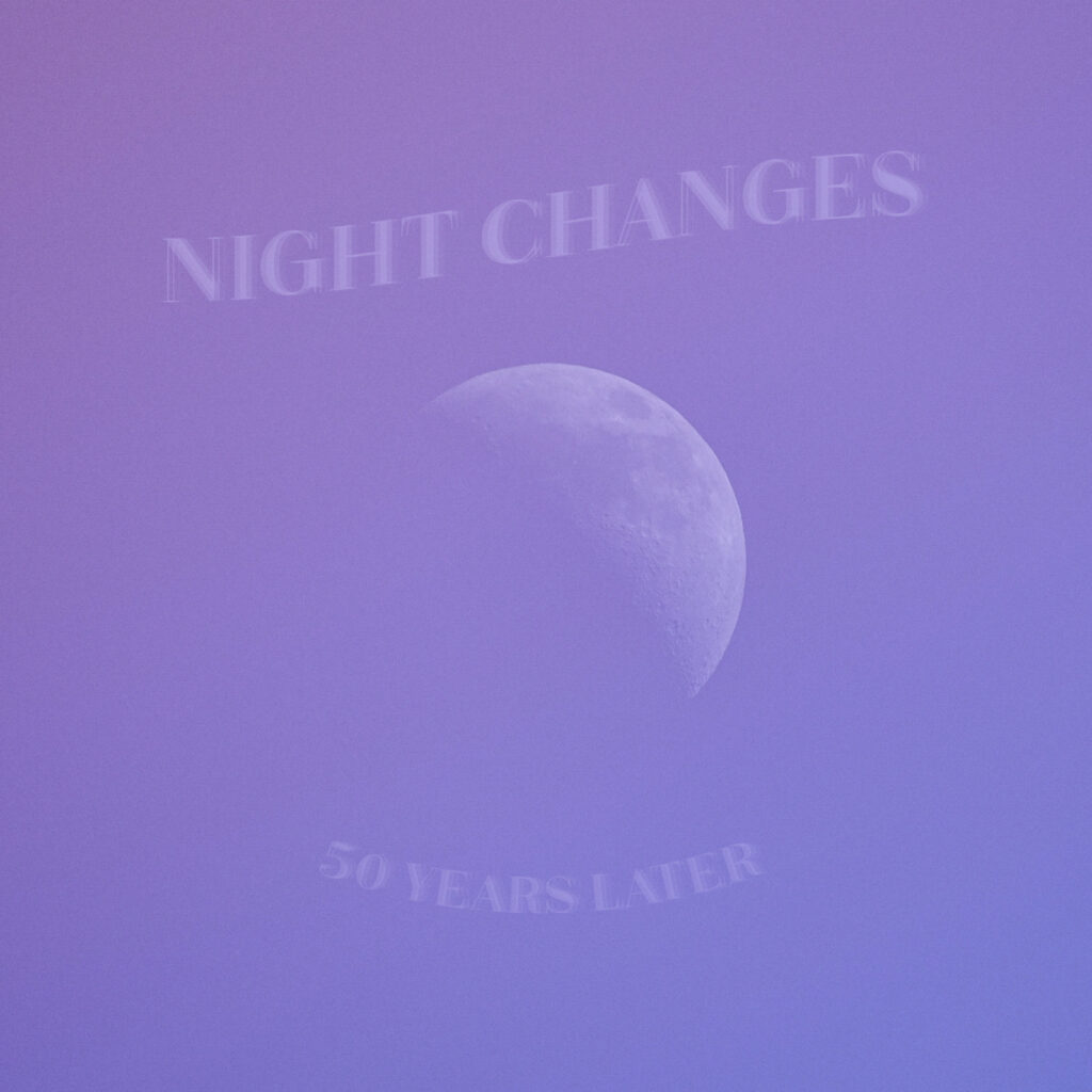 Lindsey Jade Night Changes (50 Years Later) One Direction song rewrite cover art purple crescent moon